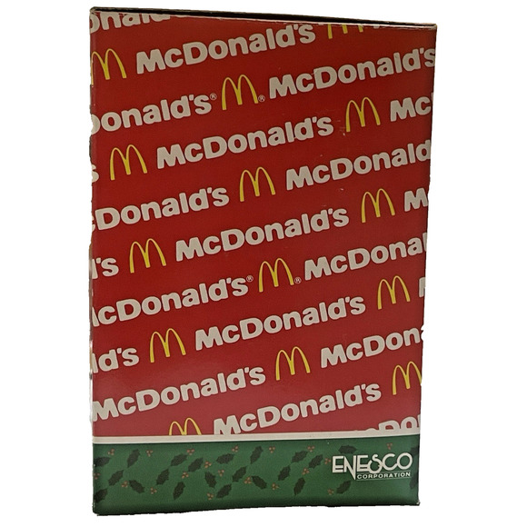 Enesco McDonald's Christmas Ornament Christmas Kayak 1992 Vintage Collectible - Picture 16 of 16